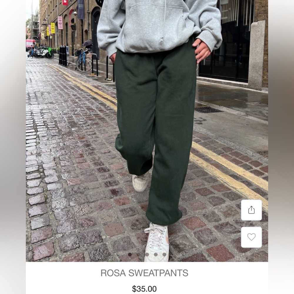 Brandy Melville Rosa Sweatpants
